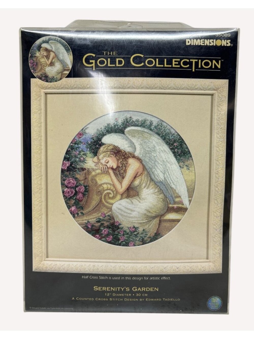 Dimensions Gold Collection Serenity's Garden counted cross stitch kit Edward Tad